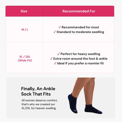 Ankle Bamboo Compression Socks